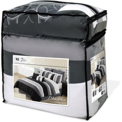 SAFDIE & CO. CANADA Safdie & Co. 7-Piece Polyester Maddox King Comforter Set In Multi-Color