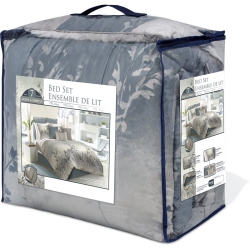 SAFDIE & CO. CANADA Safdie & Co. 7-Piece Riviera Premium Microfiber King Comforter Set In In Green