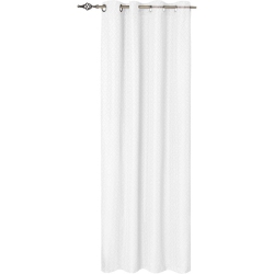 SAFDIE & CO. CANADA Safdie & Co. Wrinkle Free Curtain Foulard Room Darkening 84"l In In White