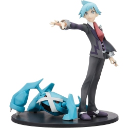 POKEMON Medicom Toy 15 Inch Pvc Figure - Ppp Perfect Posing Products - Steven & Metagross
