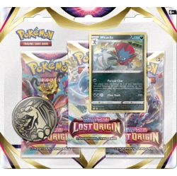 POKEMON Tcg: 3 Pack Blister - Lost Origin (Random Promo) - Preorder Ships 9-9-2022
