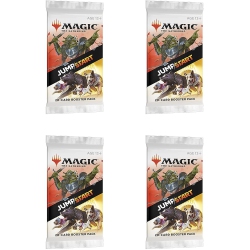 MAGIC THE GATHERING Magic: The Gathering Draft Booster Pack Lot - Jumpstart - 4 Packs