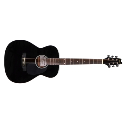DENVER Acoustic Guitar - Folk Style - In Black