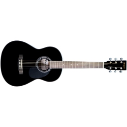 DENVER Acoustic Guitar - 3/4 Size - In Black