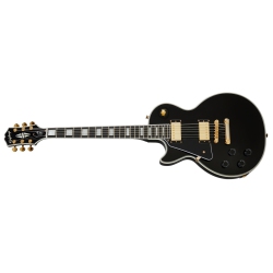 EPIPHONE Les Paul Custom Electric Guitar, Left-Handed - Ebony