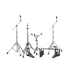 MAPEX 800 Series 5 Piece Hardware Pack With Double Pedal - Chrome