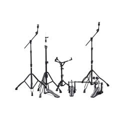 MAPEX 600 Series 5 Piece Hardware Pack With Double Pedal - In Black