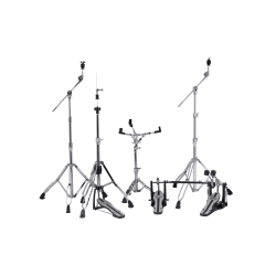 MAPEX 600 Series 5 Piece Hardware Pack With Double Pedal - Chrome