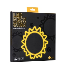 ROX Sun Led Neon Sign - Battery Powered And USB Operated
