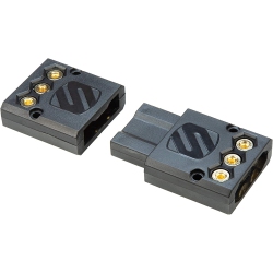 DOLAER Uakp Kwik Plug Quick Release Power Connector for Amplifiers And Active Bass Enclosures