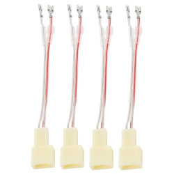 DOLAER 2 Pair Speaker Wire Adapter Connector Harness for Select 2000-2018 Toyota And Scion, Camry Vehicles