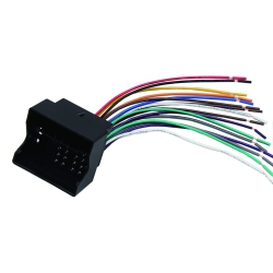 DOLAER Car Stereo Radio Replacement Wire Harness Dash Sound Cable Connector to Oem Plug for Volkswagen 2004-2015, Audi 2006-2011, Bmw 3/5