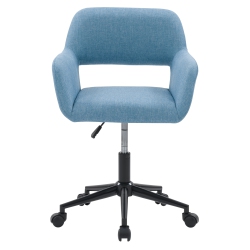 CORLIVING Wgy-634-C Marlowe Upholstered Task Chair In Light Blue