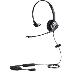 DOLAER USB Headset \w Microphone Noise Cancelling And Volume Controller for Conference Computer PC Headphone for Uc Softphone Skype Microsoft Teams