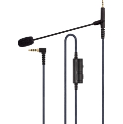 DOLAER Cable Boom Microphone - Volume Control for Playstation Ps4 Or Xbox One Controller, PC - Boompro Gaming Mic Compatible \w Audio Technica