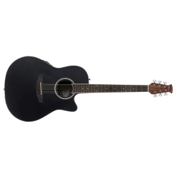 APPLAUSE GUITARS Cs Steel String Acoustic / Electric Guitar Satin In Black