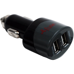 FUSE Car Charger 1 Port 1Amp (12 Pack Bulk) 6 Black, 4 White, 2 In Pink