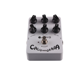 JOYO TECHNOLOGIES California Sound Effects Pedal With Modern Ultra-High Gain Amp Simulator And Unique Voice Control