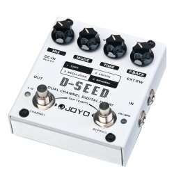 JOYO TECHNOLOGIES Dual Channel Digital Delay Guitar Effect Pedal (17Ms-1000Ms)