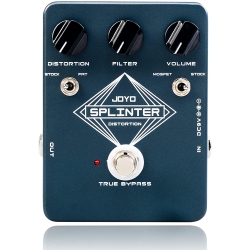 JOYO TECHNOLOGIES Splinter Guitar Distortion Pedal With Selectable Mosfet Clipping And Fat Clipping Circuits