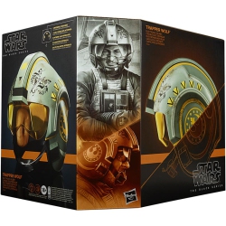 STAR WARS The Series Life Size Prop Replica - Trapper Wolf Electronic Helmet In Black