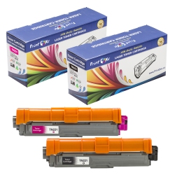 PRINTOXE Tn221 / Tn225 Brother Compatible & Magenta Tn 221 / 225 for Hl 3140Cw 3150CDn 3150CDw 3170CDw 3180CDw / Dcp 9020 9020CDw 9020CDw / Mfc