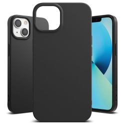 CSMART 【】 Thin Tpu Silicone Jelly Bumper Soft Case Back Cover for Iphone 15 / 14 In Black