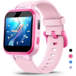 ULTREND Kids Smart Watch With Dual Camera, Games, Music, Flashlight & Learning Tools – HD Touchscreen Smartwatch Gift for Boys & Girls Ages 6-13