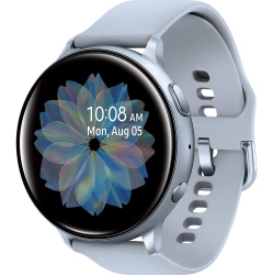 SAMSUNG Refurbished (Good) - Galaxy 40MM 4GB Watch Active2 Bluetooth Aluminum In Silver