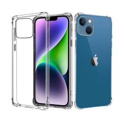 SUPERSHIELD Apple Iphone 14 Plus Clear Case-Mate Tough Clear Fitted Hard Shell Shockproof Gel Transparent Air Cushion Heavy Duty Cover for Iphone 14
