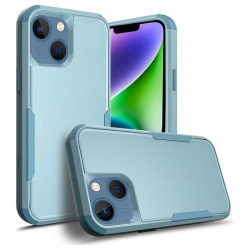 SUPERSHIELD for Apple Iphone 14 3In1 Case Drop Resistant Defender Tradies Hybrid Armor Heavy Duty Rugged Shockproof Tough Cover - In Sky Blue