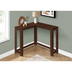 MONARCH SPECIALTIES I 3661 Accent Table - 36" / Cherry Corner Console