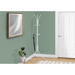 MONARCH SPECIALTIES I 2164 Coat Rack - 68"h / Metal In White
