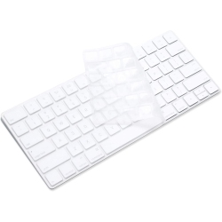 DOLAER Keyboard Protector Cover Skin for Apple Magic Keyboard & Magic Keyboard 2 (Without Numeric Keypad, U.s Version, Model: Mla22L/aa1644) Ultra