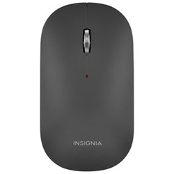 Insignia Slim 1600 DPI Wireless Optical Mouse - Black - Only at Best Buy