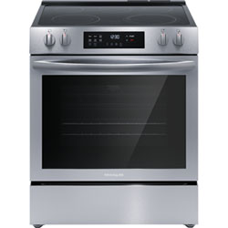 Frigidaire 30" 5.3 Cu. Ft. Fan Convection Slide in Range (FCFE308CAS) - Stainless Steel