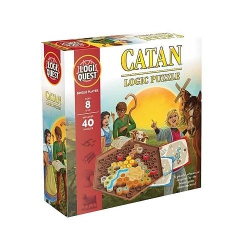 MIXLORE Catan: Logic Puzzle 1 Player, Ages 8+