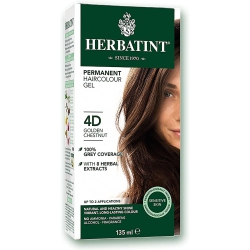BIOFORCE - Herbatint- Permanent Hair Colour, D4 Golden Chestnut, 135 Ml
