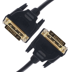 YELLOW-PRICE Dvi to Dvi Cable Male Dvi-D for Lcd Monitor Computer PC Projector DVD Cord Lead