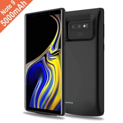 BLUE-JAY Rechargeable 5000Mah Extended Battery Portable Charging Case Cover for Samsung