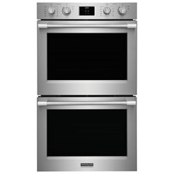 Frigidaire Professional 30" 2 x 5.3 Cu. Ft. Total Convection Electric Combination Wall Oven (PCWD3080AF) - Stainless Steel