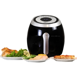 TOTAL CHEF Electric Air Fryer Oven 3.8Qt/3.6L, Digital Touchscreen Controls, 7 Smart Cooking Presets, Adjustable Temperature And Timer, Non-Stick