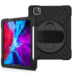 YELLOW-PRICE for Ipad Pro 11" 12.9" Inch 2020 Rotating Stand Case Cover W Hand Shoulder Strap