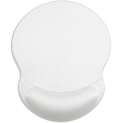 DOLAER Mouse Pad, Ergonomic Mouse Pad \w Gel Wrist Rest Support, Gaming Mouse Pad \w Lycra Cloth, Non-Slip Pu Base for Computer, Laptop, PC, Home