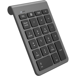 DOLAER Bluetooth Numeric Keypad for Laptops, Portable Wireless Bluetooth 22-Key External Number Pad \w Multiple Shortcuts for Laptop, PC, Desktop