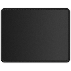 DOLAER Mouse Pad \w Stitched Edge, Premium-Textured Square Mouse Mat, Washable Mousepads \w Lycra Cloth, Non-Slip Rubber Base Mousepad for Laptop