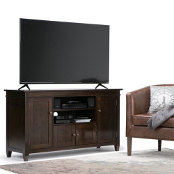 ATLIN DESIGNS 54" Tv Stand In Tobacco In Brown