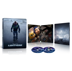 DISNEY Lightyear [Steelbook] [Includes Digital Copy] [4K Ultra HD Blu-Ray/blu-Ray] [Only Best Buy]