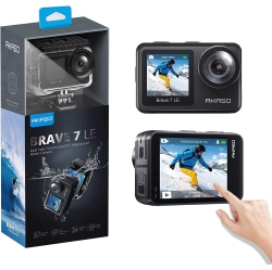 AKASO - Brave 7 Le Dual Display 4K 30Fps 20Mp Wifi Action Camera With Touch Screen