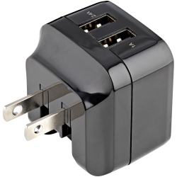 STARTECH 2 Port USB Wall Charger (2.4A / 1A Port) (USB2Pacubk)